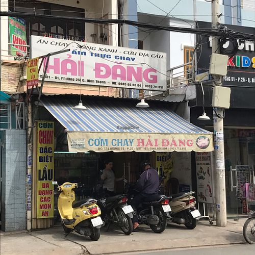 front shot at Hai Dang in Ho Chi Minh City