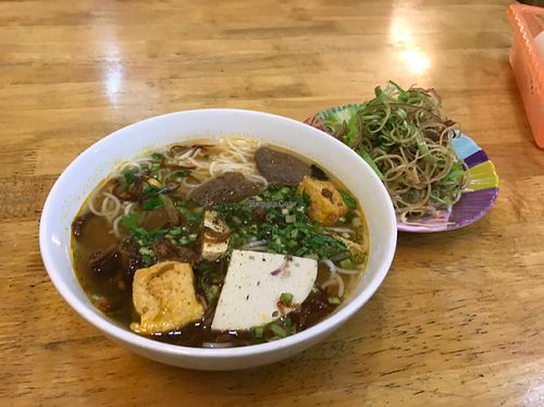 One of the soup noodle dishes  at Hai Dang in Ho Chi Minh City