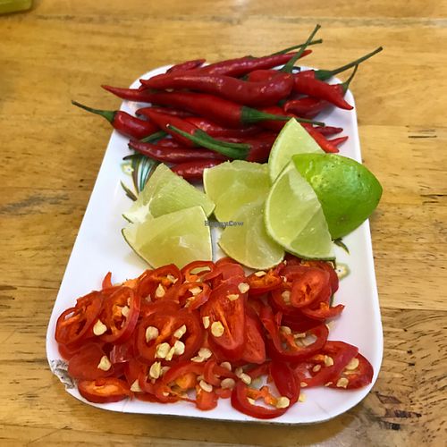 Condiments  at Hai Dang in Ho Chi Minh City