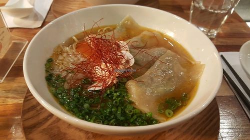 won-ton men fuwari ($14) at Schlouppe Bistrot Nakamichi in Montreal