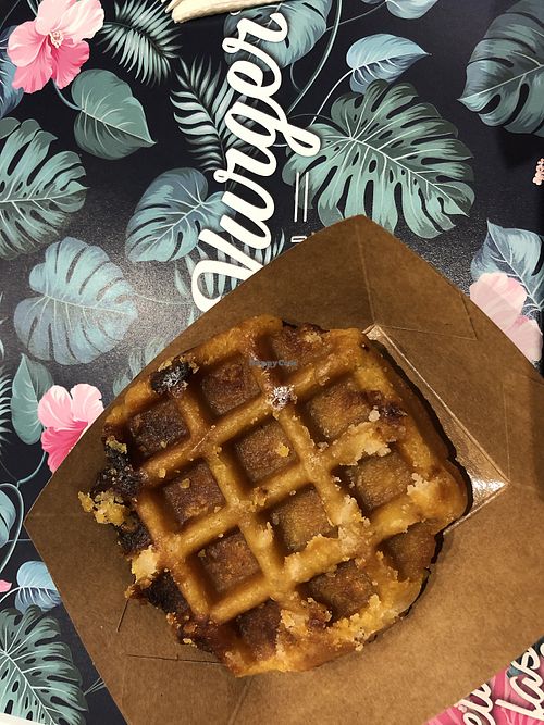 Waffle at Khambú Quart in Valencia