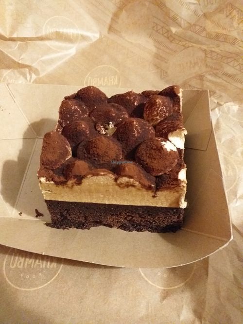 Tiramisu at Khambú Quart in Valencia