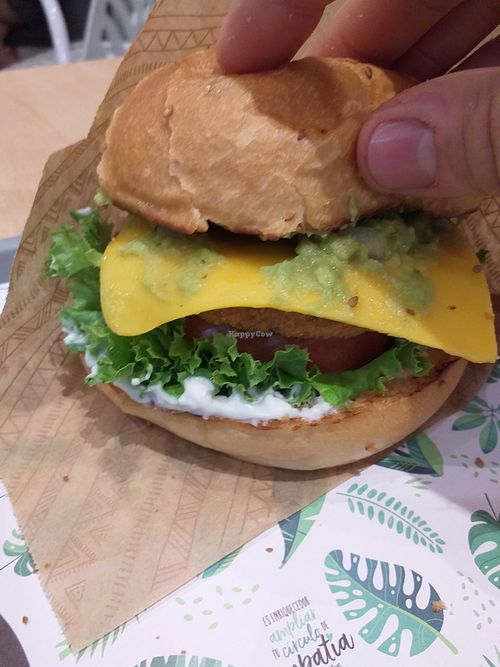 Burger at Khambú Quart in Valencia