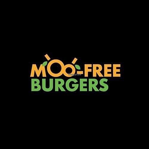 Logo at MooFree Burgers  in Maroochydore