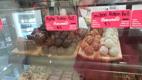 Healthier sweets at MooFree Burgers  in Maroochydore