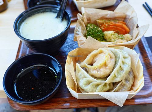 Steamed dumpling set at Mo Mo - Saint-Gilles in Brussels