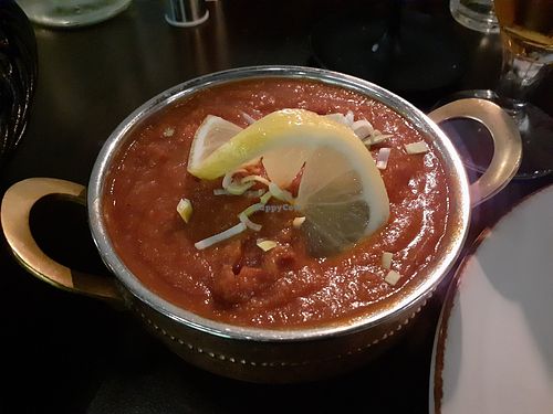 Vegan Oumph! vindaloo at Masala Masala - Odengatan in Stockholm
