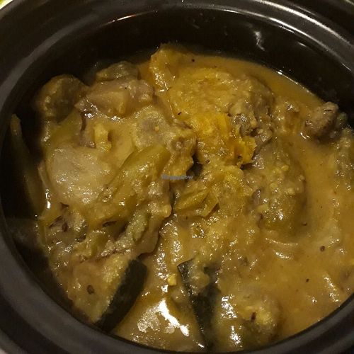 green curry  at The Veg - Organic Vego and Tea in Hanoi