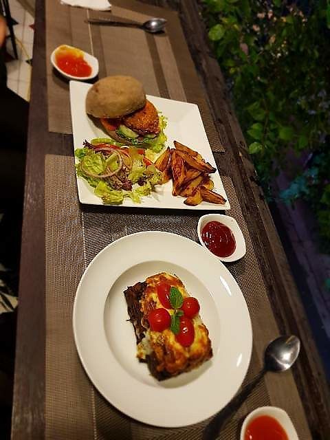 Veggie lagsana at The Veg - Organic Vego and Tea in Hanoi