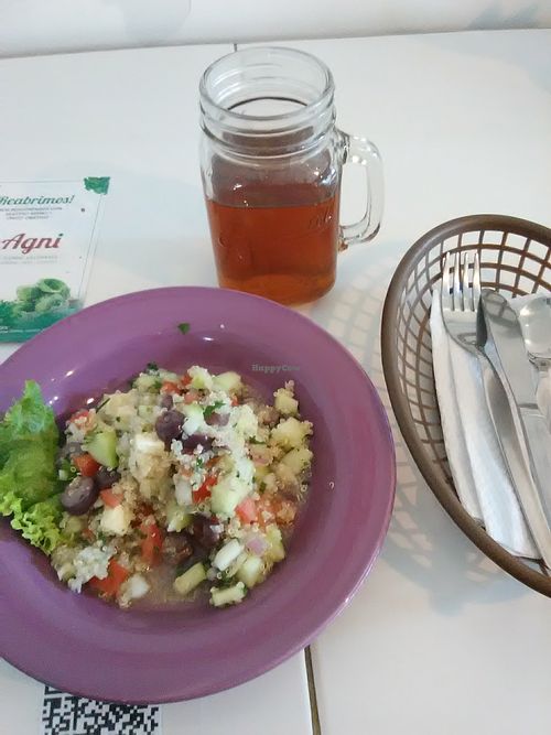 Quinoa salad at AMMA PERU in Miraflores