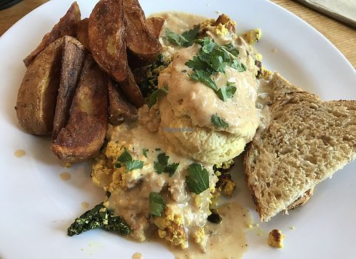 Biscuits and gravy   at J Selby's in St Paul