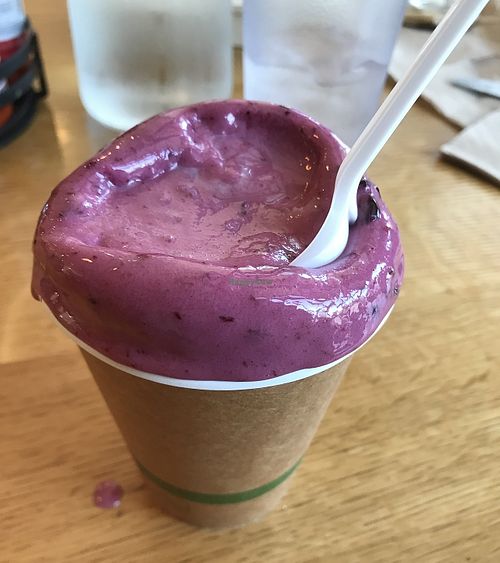 Mixed berry soyclone  at J Selby's in St Paul