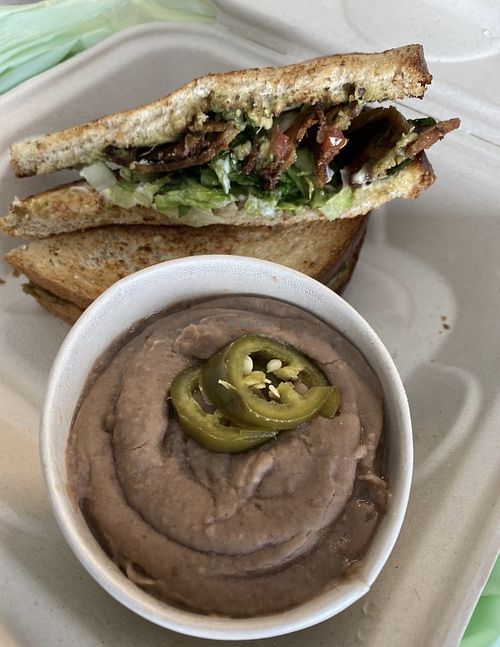 Refried beans are pretty good  at J Selby's in St Paul