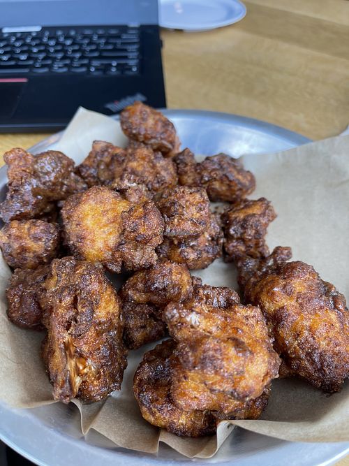 Jerk Cauliflower Wings $17  at J Selby's in St Paul