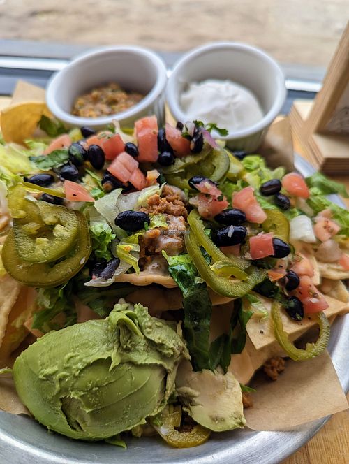 Vegan nachos at J Selby's in St Paul