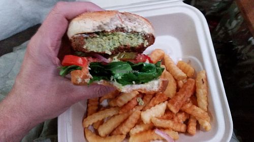 The fries were delcious
Visited on Oct 1st, 2018

I liked the Falafel Burger, but I wouldn't get it again, it was too under cooked inside for my taste

Interesting menu, I would try more items if I return to the area

 at J Selby's in St Paul