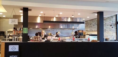 The kitchen at J Selby's in St Paul