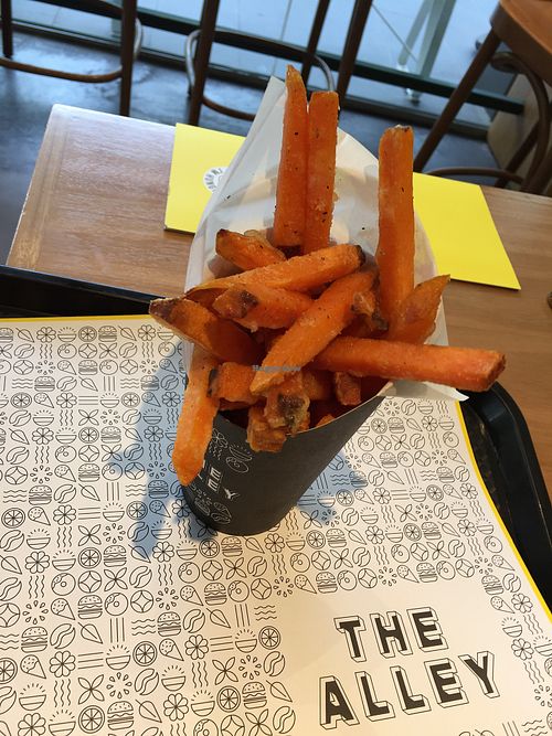 Sweet potato fries at The Alley in Melbourne