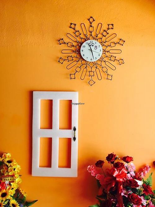 having the meal at nice environment at Smalleat in Ipoh