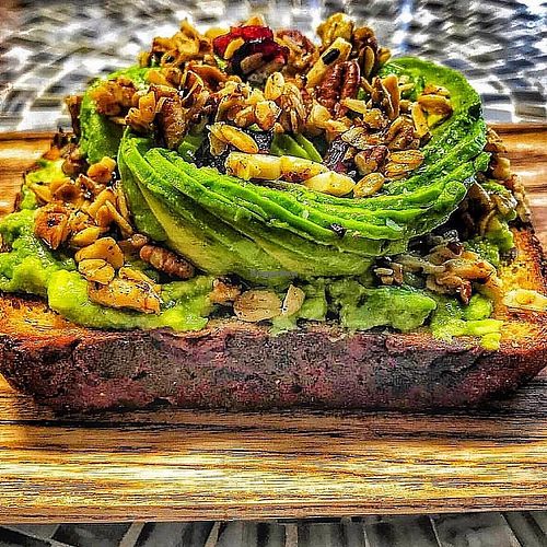 Avocado Toast - breakfast all day! at Healthy Habit  in Hilton Head Island