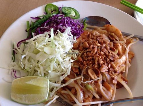 pad Thai, oh my at Happy Veggie in Redondo Beach