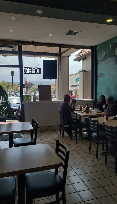 Inside at Happy Veggie in Redondo Beach