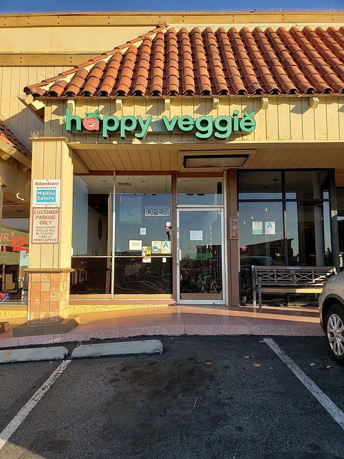 Front near grain cafe at Happy Veggie in Redondo Beach