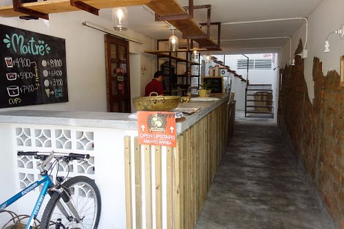 interior at Moitre Helado Vegano in Medellin