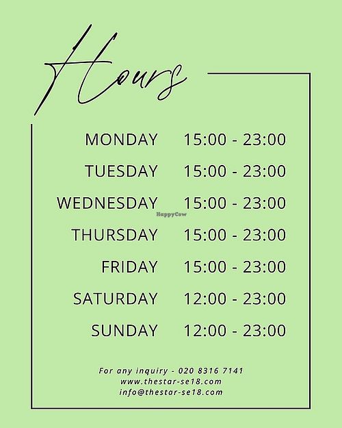  at The Star Inn in South East London