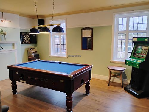 Upstairs games room at The Star Inn in South East London