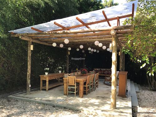 Cantinho de bate papo, as they call it at Rancho dos Gnomos in Joanopolis