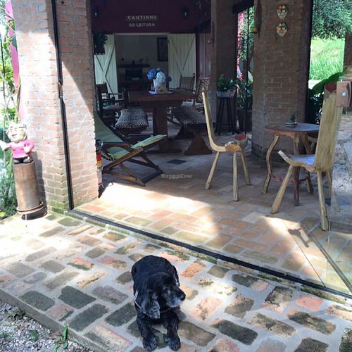 We can also rest here at Rancho dos Gnomos in Joanopolis