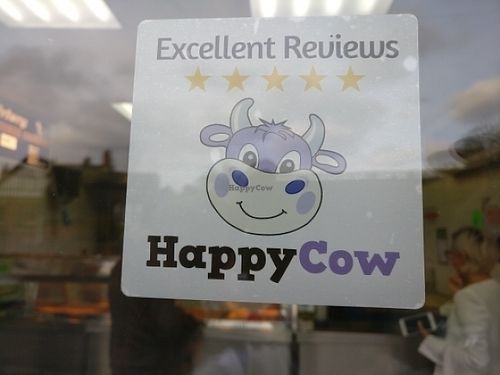 Happy Cow is happy at Ranmoor Friery in Sheffield