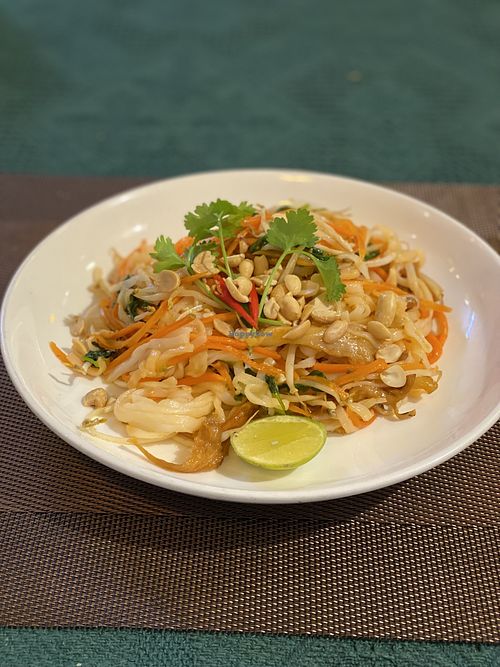 Pad thai  at Veggie Saigon - Vietnam & Thai Vegan Restaurant in Ho Chi Minh City
