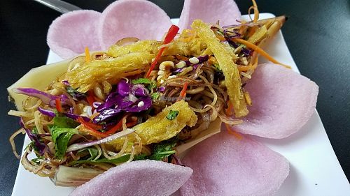 banana flower salad at Veggie Saigon - Vietnam & Thai Vegan Restaurant in Ho Chi Minh City