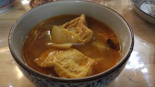 Toufu noodles at Gan Nan Vegetable Dumpling in Fuzhou