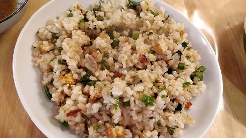 nut rice at Gan Nan Vegetable Dumpling in Fuzhou