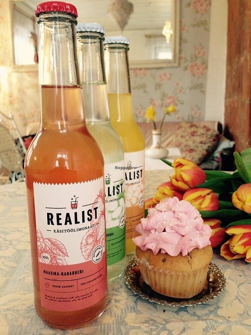 Handcrafted lemonades by Realist at Marta Kohvik in Tallinn