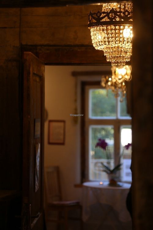 In the hallway at Marta Kohvik in Tallinn