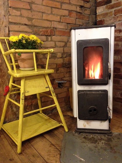 Café Marta has two fire places and we welcome kids! at Marta Kohvik in Tallinn