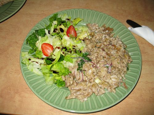 Buchweizen Spaetzlepfanne at Süsse Marie Veganerie in Karlsruhe