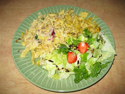 Allgaeuer Spaetzlepfanne at Süsse Marie Veganerie in Karlsruhe