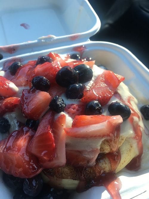 Captain America at Cinnaholic - Centennial in Las Vegas