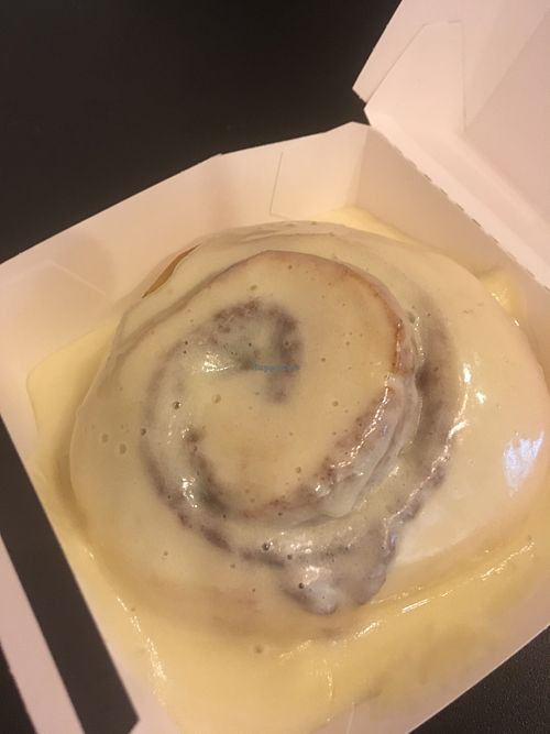 orange icing at Cinnaholic - Centennial in Las Vegas