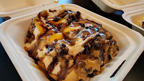 Samoa with cookie dough at Cinnaholic - Centennial in Las Vegas