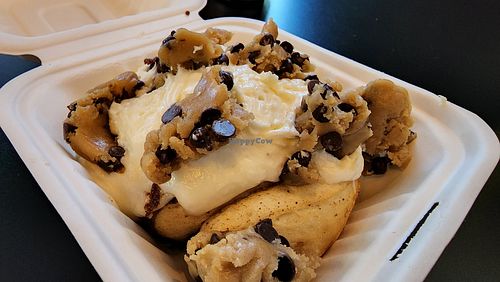 Old school with cookie dough at Cinnaholic - Centennial in Las Vegas