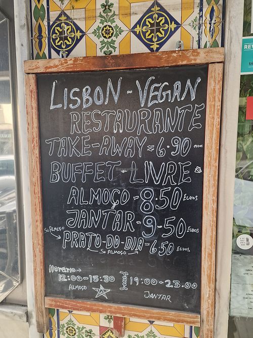  at Lisbon Vegan Restaurante in Lisbon