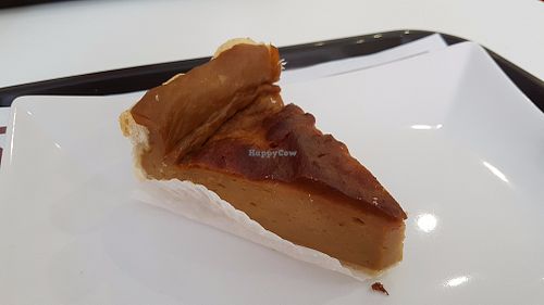 Caramel flan at Veggie Corner in Toulouse