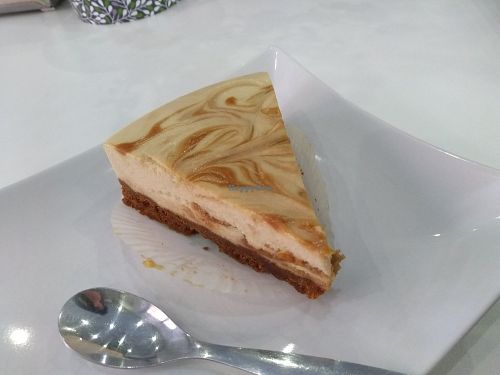 Speculoos cheezecake at Veggie Corner in Toulouse