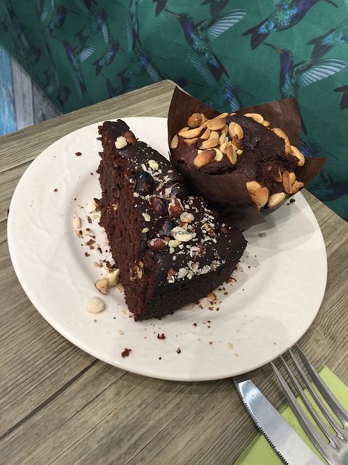 Desserts au chocolat :) at Chez Vegetayelle and Co. in Toulouse